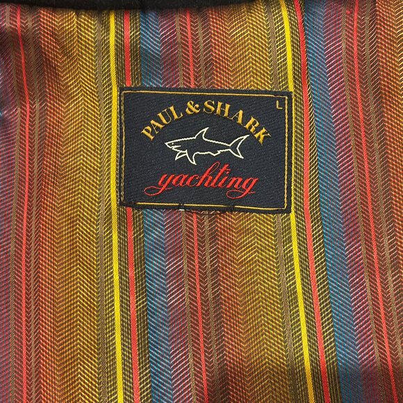 Vintage Paul & Shark Wool Duffle Coat – Black – Made in Italy - Picture 6 of 13
